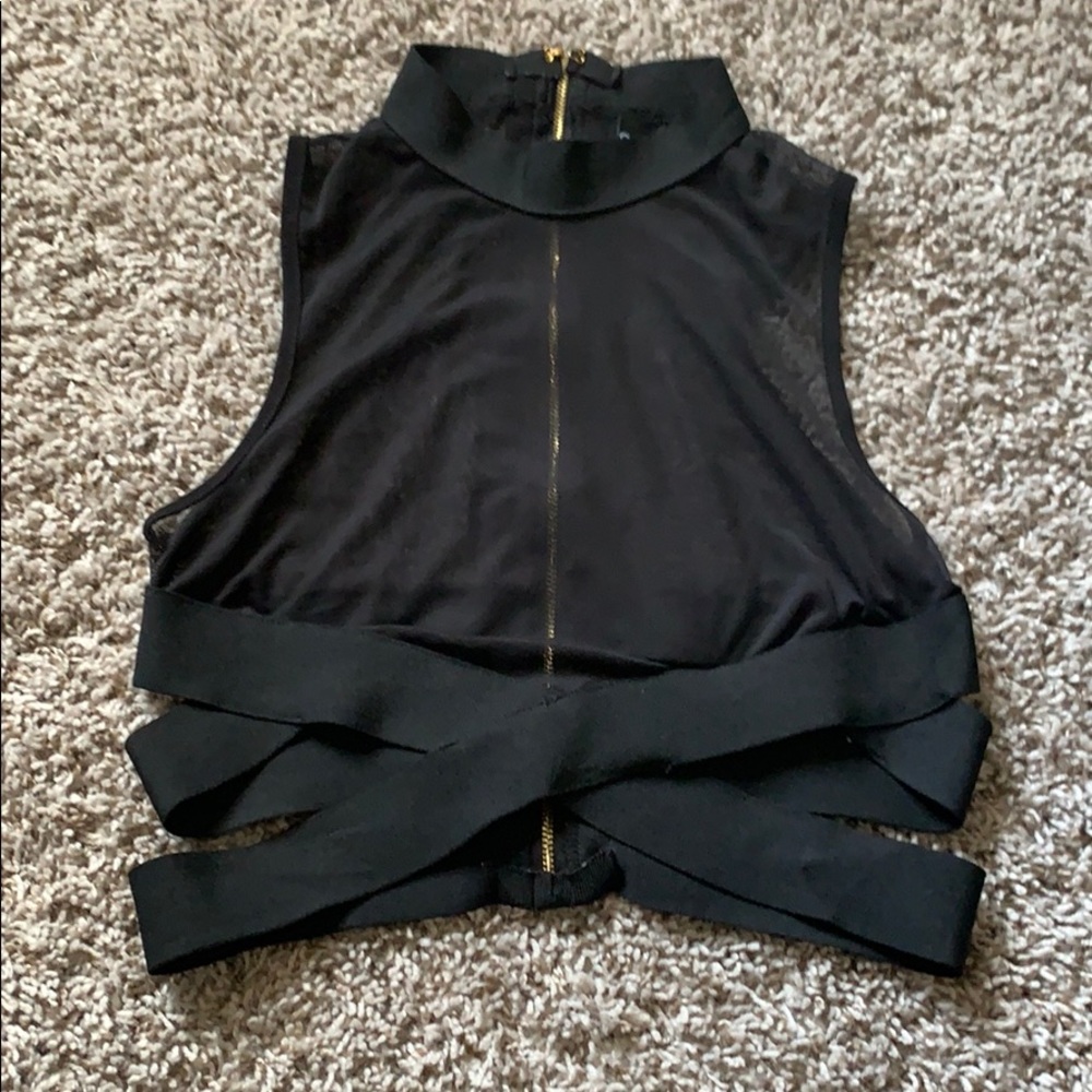 ⚡️Windsor see thru strap top!